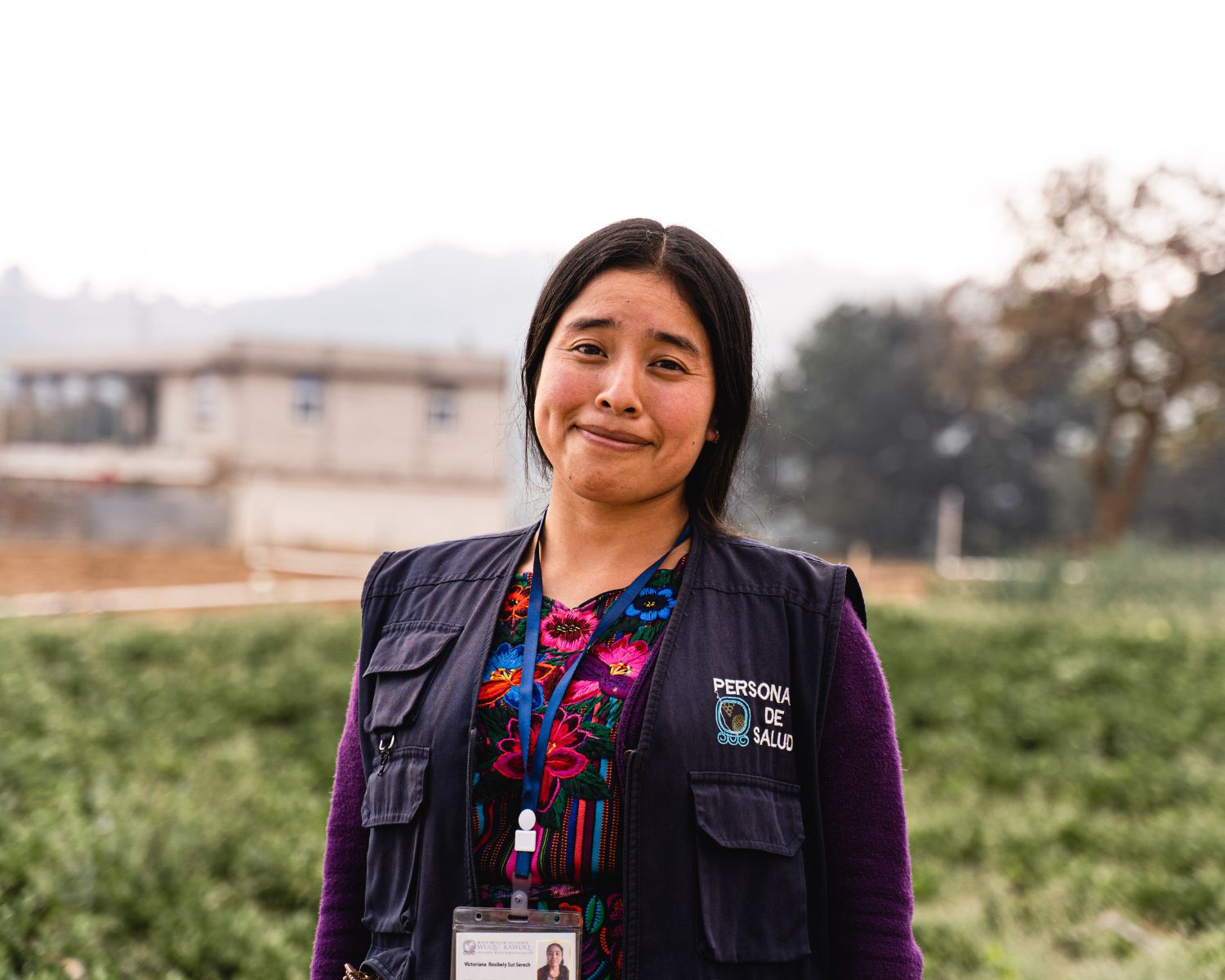 Rosibely, Maternal and Infant Health program assistant